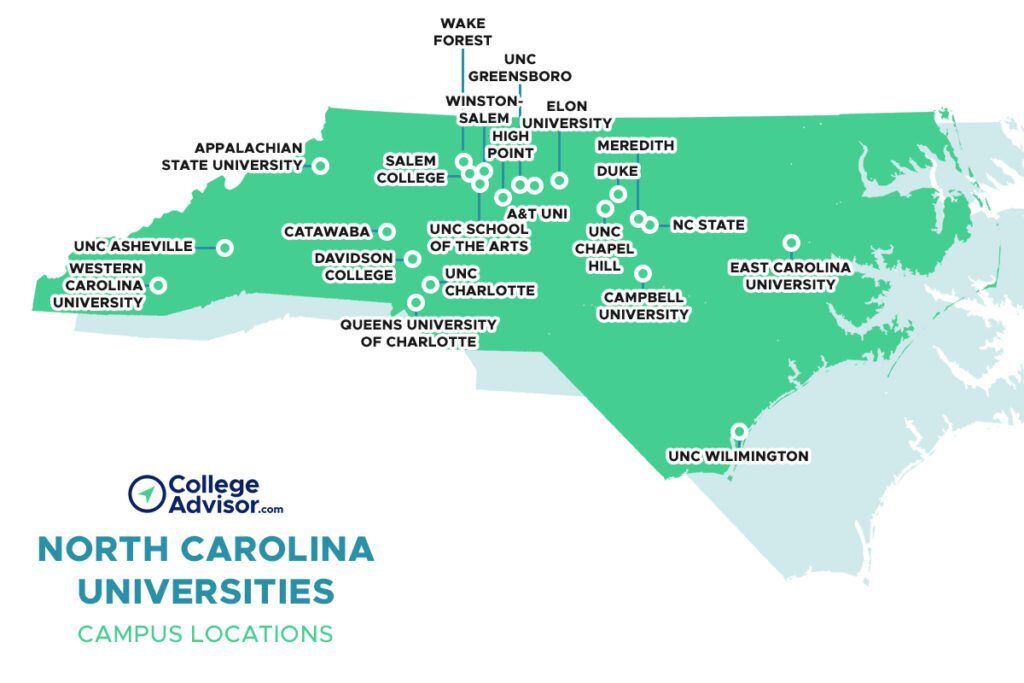 Best Colleges in North Carolina | Best Universities in North Carolina